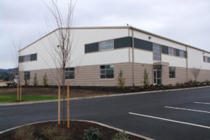 Three companies are leasing spaces in Building 17, in the Port of Camas-Washougalis Steigerwald Commerce Center -- Mary Jane's Glass Production, Lumino Wellness and Foods in Season. The 24,300-square-foot building, located at 4225 S. Lincoln St., Washougal, was completely leased before the Port broke ground for construction. Now, the Port is experiencing similar success with Building 18, a 49,500-square-foot structure with an expected completion date in 2018. (Photo contributed by Jeramy Wilcox)