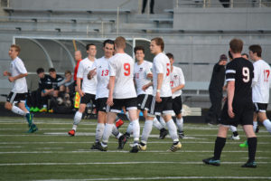 The Camas High School boys soccer team beat South Kitsap 5-3 Thursday, at Doc Harris Stadium in Camas. The Papermakers are on their way to state for the 19th year in a row.