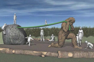 GreenWorks, P.C., a Portland landscape architecture and environmental design firm, developed concept plans for the children's natural play area. (Contributed photo/Courtesy of GreenWorks, P.C.)