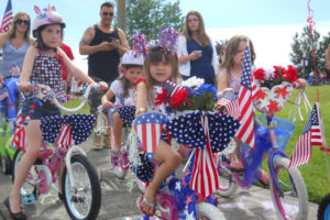 Children will ride decorated bikes during a bike parade at 4 p.m., Tuesday, July 4, at Washougal Waterfront Park. The free Independence Day festivities, organized by the Port of Camas-Washougal, will include food vendors, a beer garden, live music and a fireworks show. (Photo contributed by the Port of Camas-Washougal.)