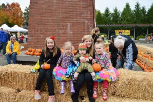 Families gather at the Washougal Harvest Festival in 2016. Contributed photo