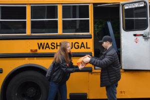 School bus drivers in the Washougal School District are among the hundreds of classified employees who will get a 5-percent salary bump.