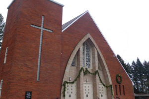 St. Thomas Aquinas Catholic Church is located at 324 N.E. Oak St., in the Evergreen Terrace neighborhood of Camas. Church leaders are looking into the possibility of opening a severe weather shelter in the church's parish hall. Some residents of the neighborhood are concerned a temporary shelter will attract homeless people from other areas.