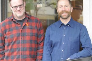 Don Riedthaler (left) and Peter Rudolph (right) plan to open Hey Jack, a vegetable-centric restaurant, at 401 N.E. Fourth Ave., in downtown Camas, during the first week of May. Rudolph received a Michelin star for serving food of excellent quality, at Madera, in Menlo Park, Calif.