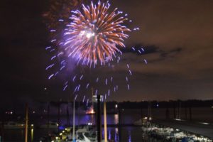 (Photo courtesy of city of Washougal)
Fireworks explode over the 2016 Port of Camas-Washougal Fourth of July celebration. This year's event will be held July 4, starting at 6 p.m., at the Washougal Waterfront Park. 