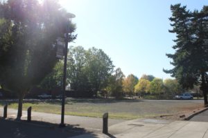 Fort Vancouver Regional Library has officially acquired an 18,000-foot piece of property at Main and Durgan streets in downtown Washougal, on which it hopes to build a new Washougal library. (Doug Flanagan/Post-Record)