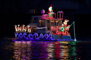 The annual Christmas Ships Parade returns to Camas-Washougal this Saturday. The lighted ships will assemble in front of the Port of Camas-Washougal at 6 p.m. and parade until 7 p.m. on Dec. 5.