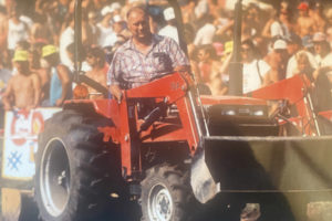 Washougal MX Park owner Ralph Huffman, who died March 22, 2021, was known for his expert ability to operate heavy machinery, especially bulldozers. (Contributed photos courtesy of Ryan Huffman)