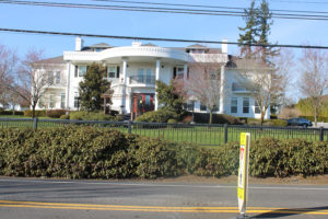 The property known as Fairgate Estate in Camas' Prune Hill neighborhood has been used as a bed and breakfast, wedding venue and assisted living center. A Clark County hearings examiner granted a conditional-use permit to the property's new owners in April 2021, paving the way for the property to become a 15-bed substance abuse treatment and recovery center geared toward working professionals. Opponents of the drug rehabilitation center are now challenging that decision in superior court under the state's Land Use Petition Act rules. (Kelly Moyer/Post-Record file photo)