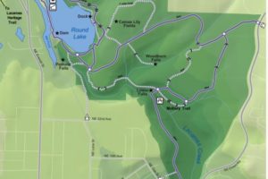 A map shows Lacamas Regional Park in Camas. (Illustration courtesy of Clark County Sheriff's Office)