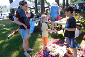 Youth sell toys and crafts at the Camtown Youth Festival on June 2, 2018. (Post-Record files)