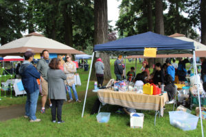 A crowd gathers at the Camtown Youth Festival at Crown Park in Camas on June 4, 2022. (Kelly Moyer/Post-Record)