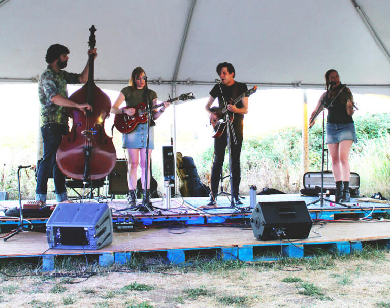 The Moonshine performs at the 2023 Songcraft Festival.