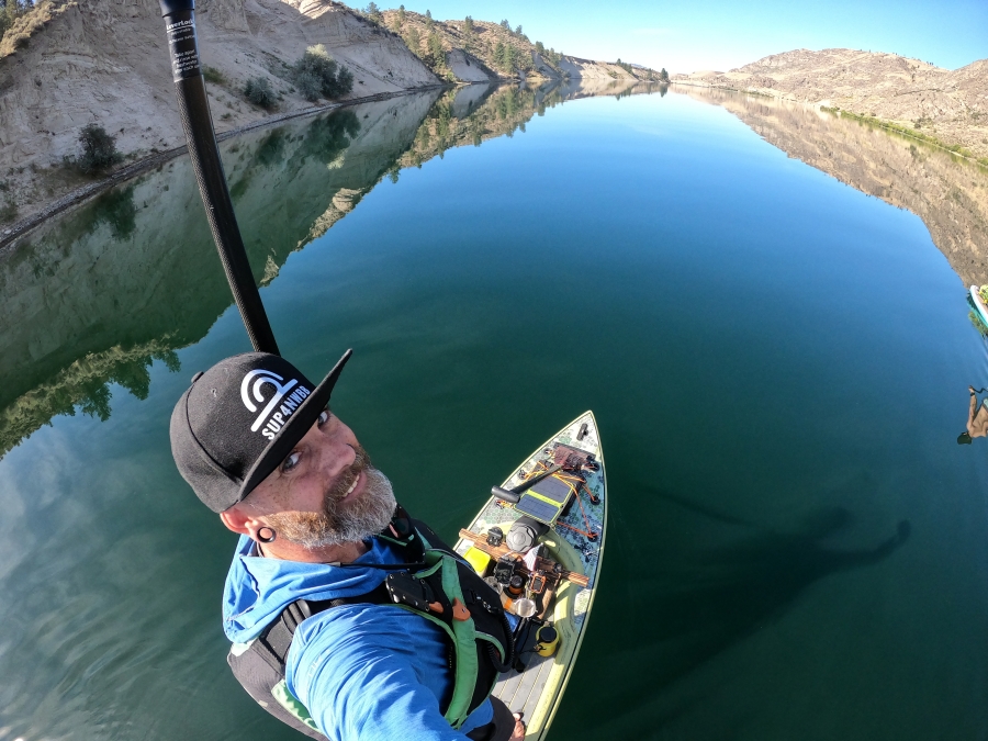 Washougal resident Michael Curtis has traversed the entire length of the Columbia River, almost 1,000 miles, on a paddleboard during the last seven years.