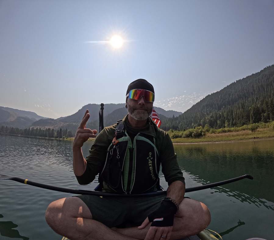 Washougal resident Michael Curtis has traversed the entire length of the Columbia River, almost 1,000 miles, on a paddleboard during the last seven years.