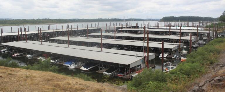 Doug Flanagan/Post-Record 
 Boats sit at the Port of Camas-Washougal&#039;s Parker&#039;s Landing Marina on Aug. 12.