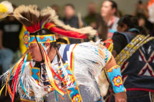 A Native American dancer attends an undated powwow at Clark College in Vancouver. (Contributed photo courtesy of Clark College)