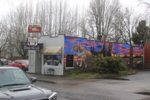 Doug Flanagan/Post-Record 
 The Big Foot Inn in Washougal is pictured Dec. 27, 2024. Jesse Shehan, 85, of Washougal, faces vehicular homicide charges after allegedly driving his Suburu Legacy into two people outside the local tavern on Sunday, Dec. 22, 2024, killing one.